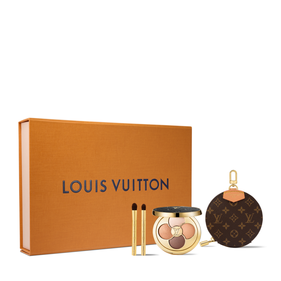 メイク道具・化粧小物 LOUIS VUITTON PAPIER RETOUCHE Eyeshadow Makeup Set with Designer Pouch & Brushes | LOUIS VUITTON ®